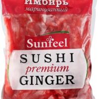 SUNFEEL Имбирь маринованный (розовый) 1кг пакет/10/