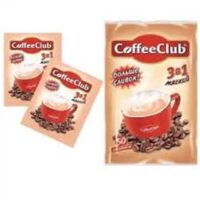 Кофейный напиток CoffeeClub 3в1 мягкий 18гр /50 саше/ (в коробке 20 блоков*50 саше)