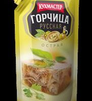 Горчица Кухмастер 140гр Русская дой-пак /24/